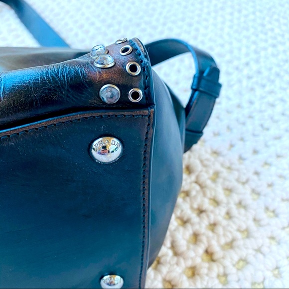 Prada Vitello Vintage Twin Pocket Satchel Bag, Black (Nero). - Picture 9 of 17
